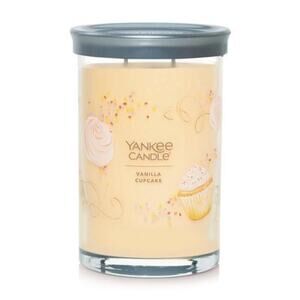 Yankee Candle Vanilla Cupcake Large Tumbler Scented Candles  20 Oz